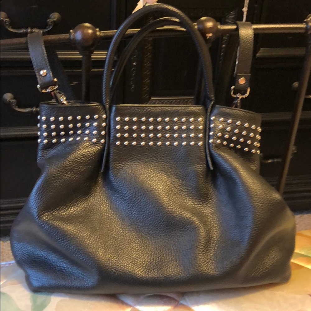 Purse genuine leather made in Italy
